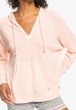 Felpa con cappuccio - beige