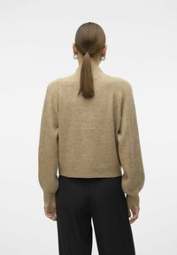 Vero Moda VMLEAF - Pullover - silver mink
