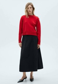 Mango WITH JEWEL BUTTONS - Pulover - red
