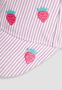 JoJo Maman Bébé EMBROIDERED - Sapka - lilac