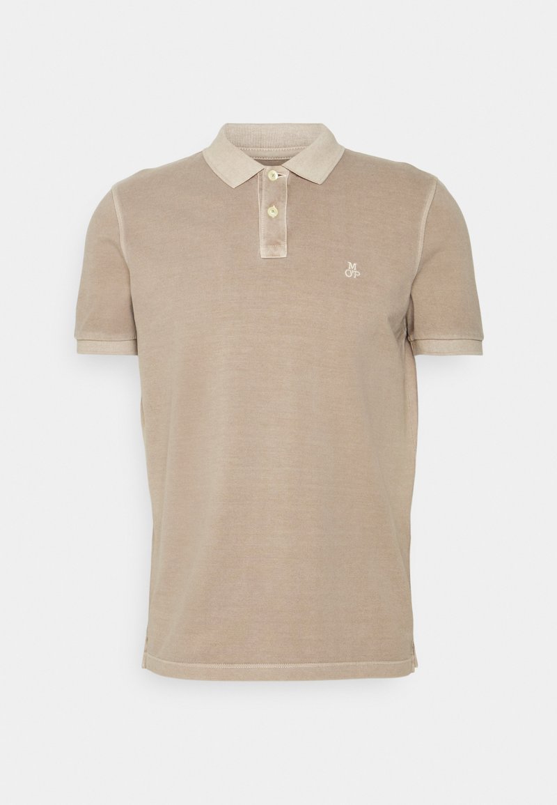 Herren T-Shirts basic | Marc O'Polo SHORT SLEEVE RIB DETAILS SLITS AT HEM Poloshirt stone harbour/braun - HI94253 Herren T-Shirts basic | Marc O'Polo SHORT SLEEVE RIB DETAILS SLITS AT HEM Poloshirt stone harbour/braun - HI94253