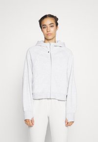 lululemon SCUBA OVERSIZED FULL-ZIP - Felpa con zip - heathered core ultra light grey