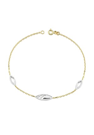 Bracelet - weiß goldfarben
