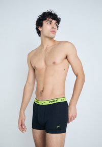 Nike Underwear TRUNK 2 PACK - Nadrág - black/cyber/astronomy blue
