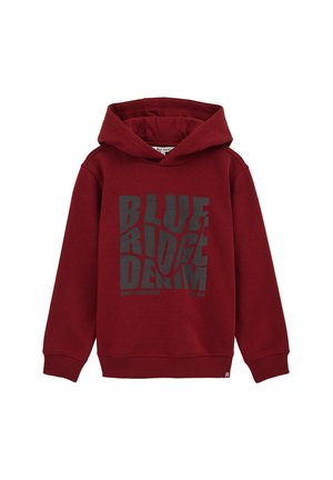 RIDGE - Kapuutsiga pusa - burgundy red