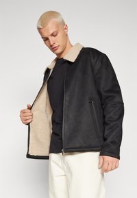 Only & Sons ONSROYCE JACKET  - Giacca in similpelle - black