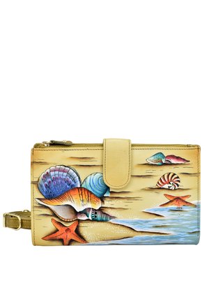HANDPAINTED - Geldbörse - gift of the sea
