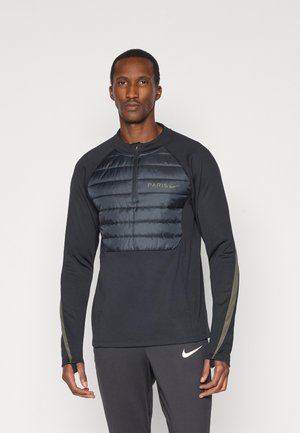 PSG TOP  - Mikina - black/cargo khaki