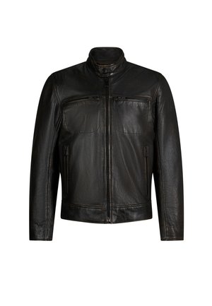 JOOP! Jeans, Giacca di pelle - dunkelbraun