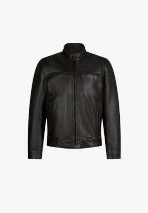 JOOP! Jeans, Leren jas - dunkelbraun