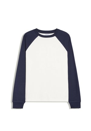 Bershka, CONTRAST RAGLAN LONG SLEEVE - TSHIRT - T-shirt à manches longues - royal blue
