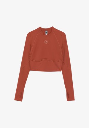 adidas by Stella McCartney, ADIDAS BY STELLA MCCARTNEY TRACK PANTSR LONG SLEEVE CR - Felpa - red