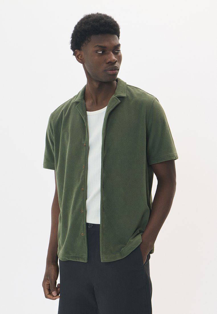 Matinique Overhemd donkergroen