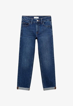 Mango Kids Džínsy s rovným strihom - dark blue