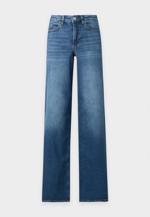 Vero Moda Tall, VMSANDIE WIDE - Avar lõikega teksad - medium blue denim