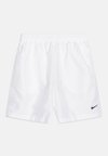 UNISEX - Pantalón corto de deporte - white/black