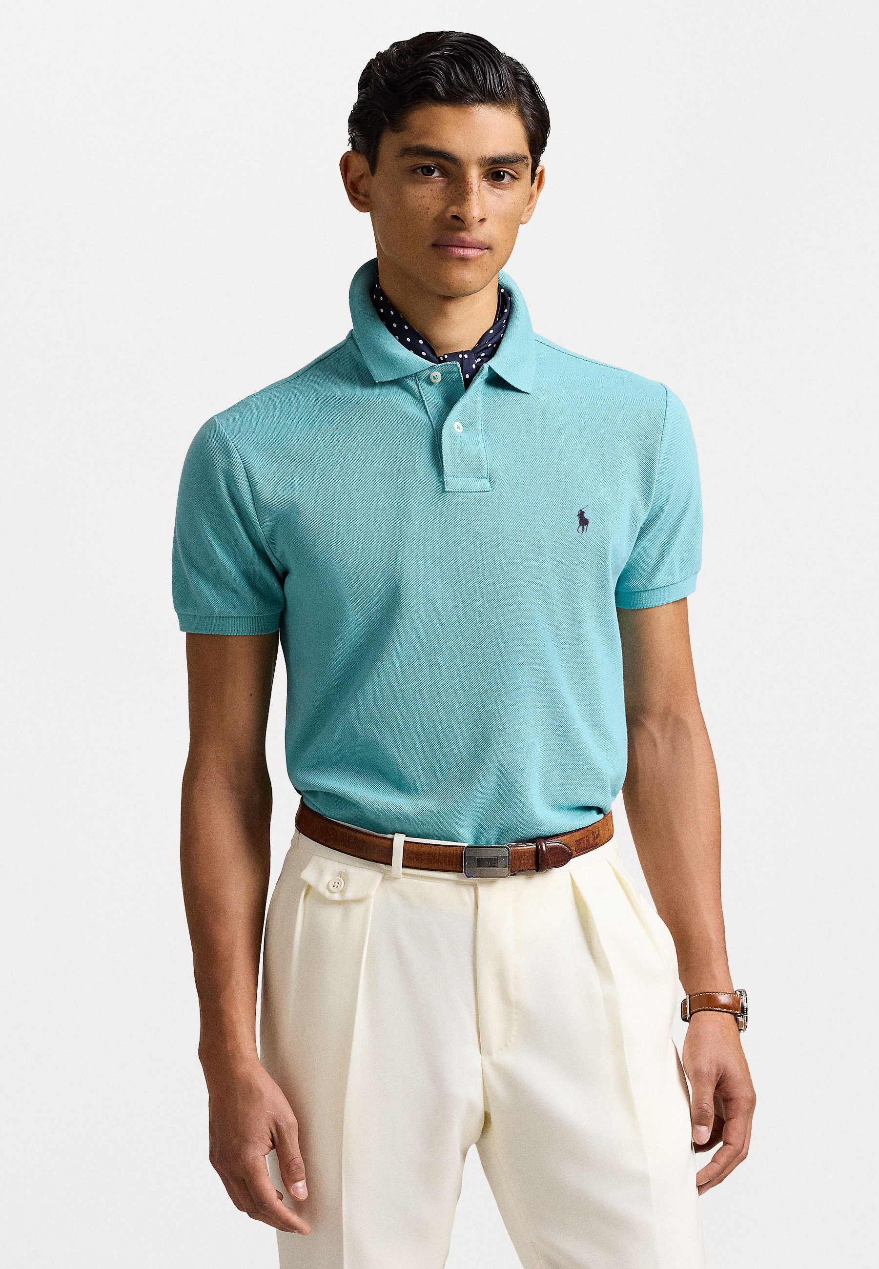 Polo Shirt Polo Ralph Lauren Turquesa Polo Ralph Lauren SHORT