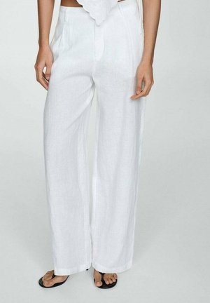 Mango MANELI - Pantalones - white