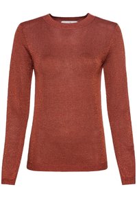 HALLHUBER Stickad tröja - brown