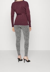 MAMALICIOUS Svetr - dark red