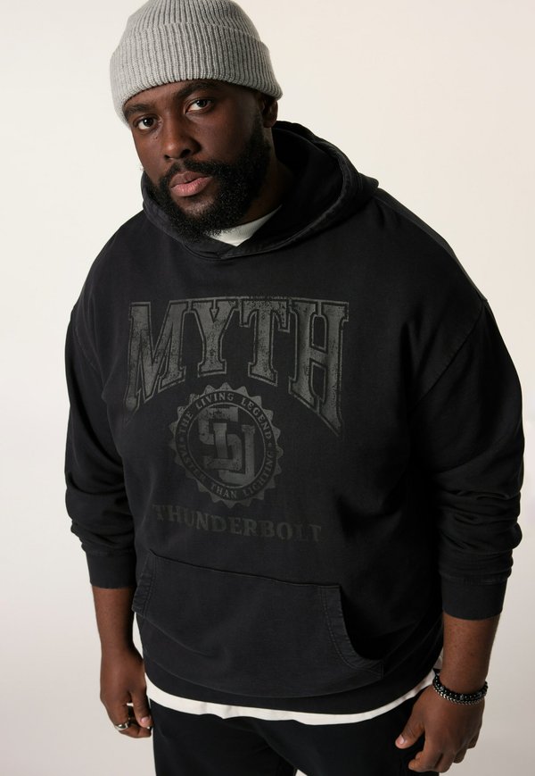 VINTAGE LOOK BRUSTPRINT - Kapuzenpullover