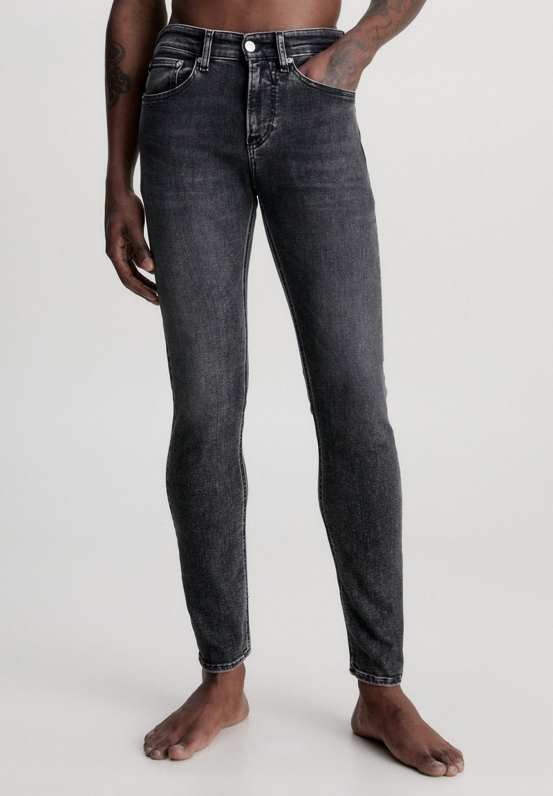 Calvin Klein Jeans Slim fit jeans denim black/black denim Zalando.ie