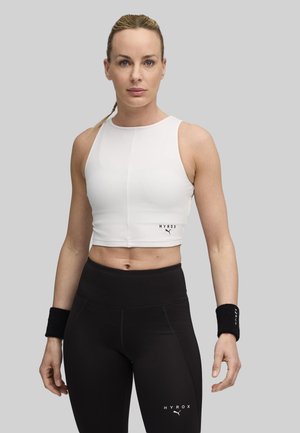 X HYROX CROPPED TANK - Topp - white