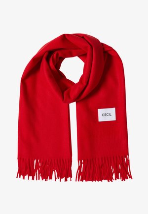 Cecil, KUSCHELIGER SCHAL MIT FRANSEN - Sjaal - flame red