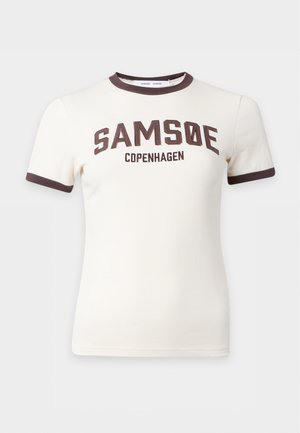 Samsøe Samsøe, T-shirt imprimé - egret