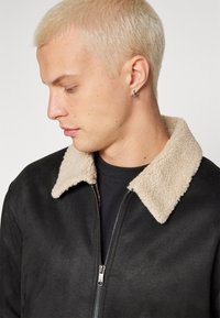 Only & Sons ONSROYCE JACKET  - Giacca in similpelle - black