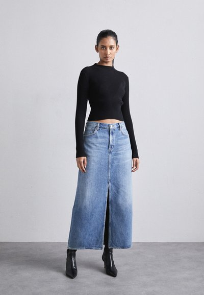 Agolde LEIF SKIRT - Denim skirt - swing
