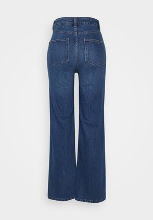 Marks & Spencer WIDE LEG - Jeans Relaxed Fit - medium indigo
