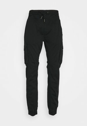 JOGGER - Pantaloni cargo - black