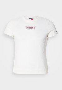 ESSENTIAL LOGO TEE UNISEX - T-shirt con stampa - ecru