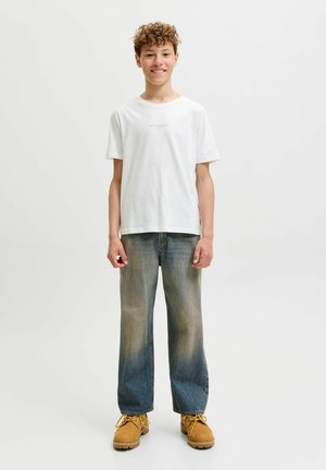 Jack & Jones Junior, - T-shirt z nadrukiem