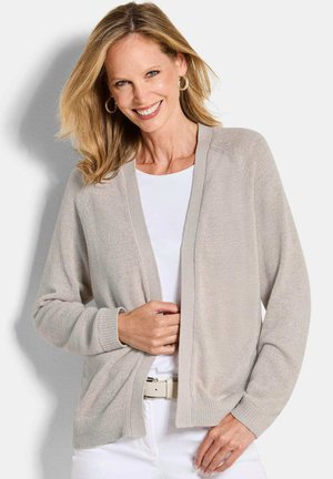 Strickjacke - stone