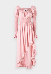 WILD SHIRRED DRESS - Obleka iz džersija - pink