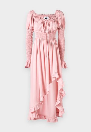 Sleeper WILD SHIRRED DRESS - Jerseykjole - pink
