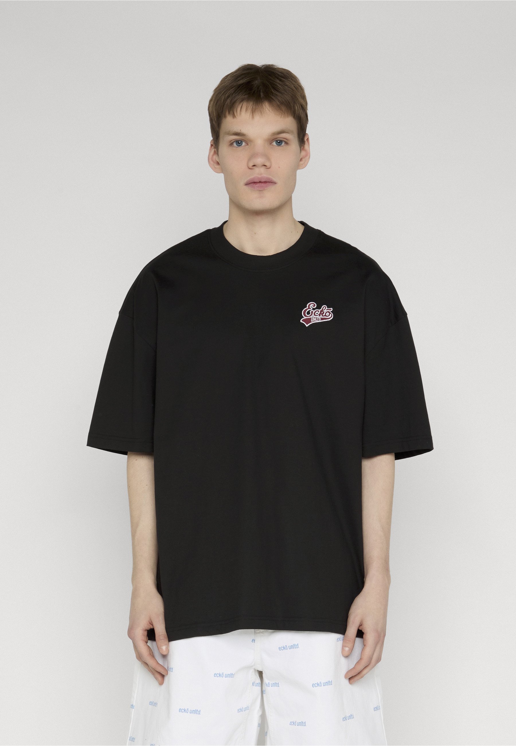 ecko unltd. BREEZE - T-Shirt basic - jetblack/schwarz - Zalando.ch