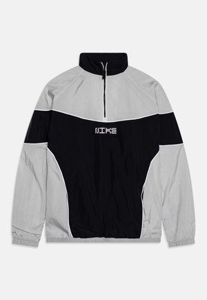 AMPLIFY ANORAK UNISEX - Kurtka przejściowa - light smoke grey/black/white