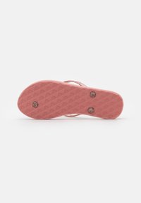 Roxy VIVA SPARKLE - Sandálias em T - rose gold