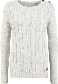 Oxmo Jersey de punto - mottled light grey