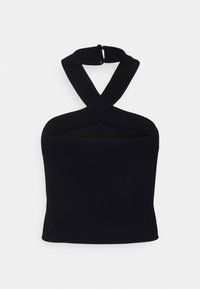 Vero Moda VMALASKA HALTERNECK - Top - black