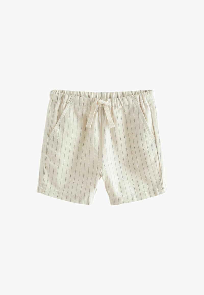 Next PULL-ON REGULAR FIT - Short - ecru stripe
