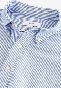 Next STRIPE SHORT SLEEVE OXFORD REGULAR FIT - Pluus - blue