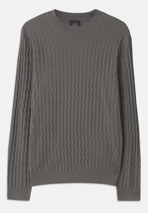Armani Exchange Maglione - dark gull zig zag