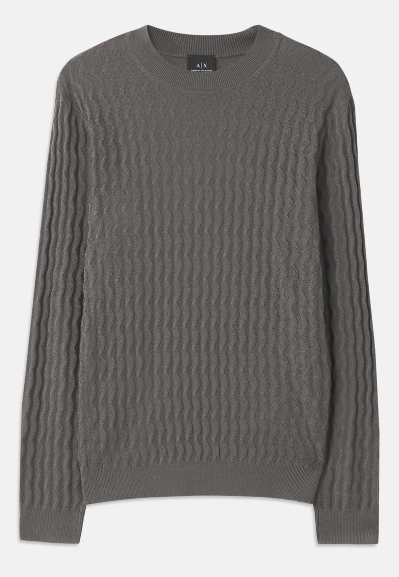Armani Exchange Trui donkergrijs