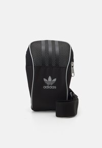 adidas Originals SMALL ITEM - Bum bag - black/reflective silver