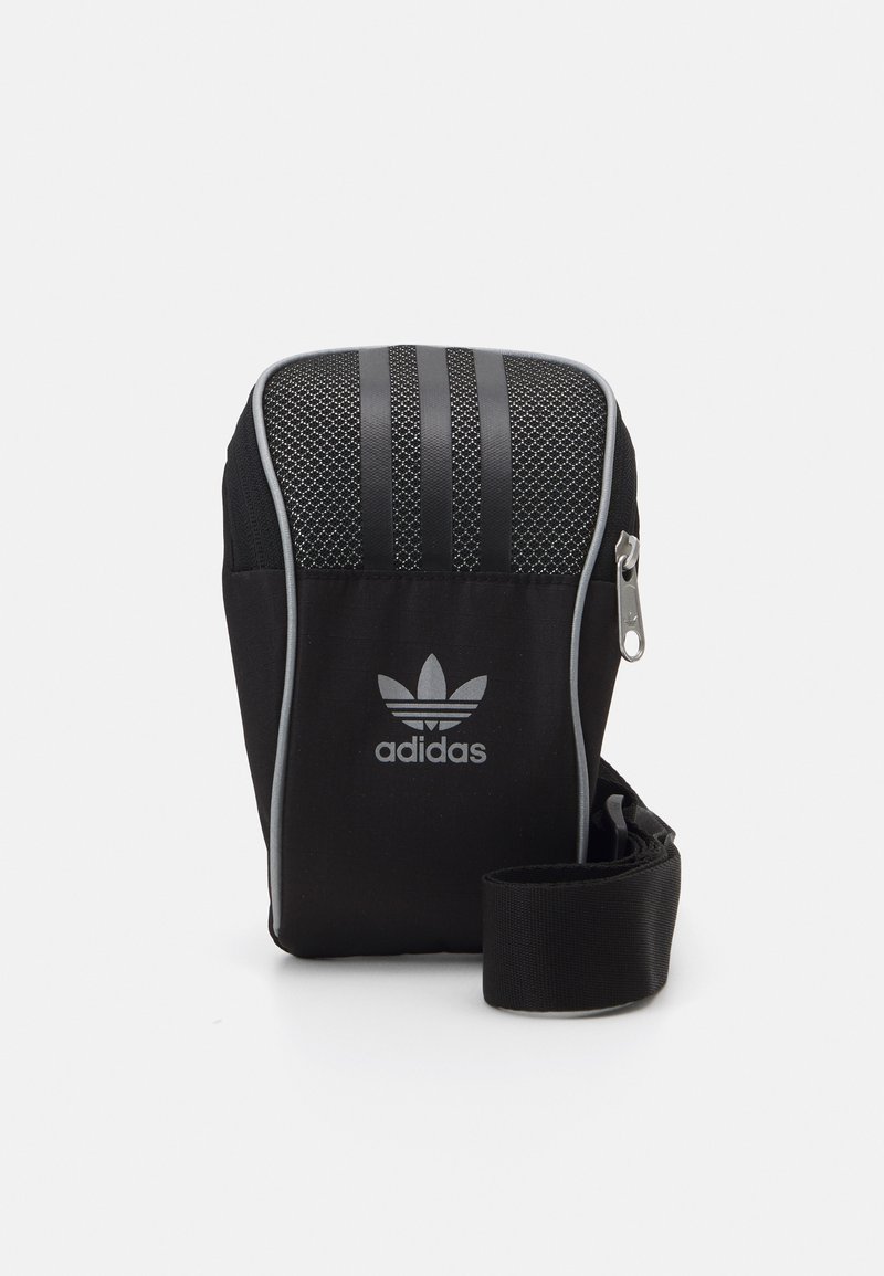 adidas Originals SMALL ITEM - Bum bag - black/reflective silver