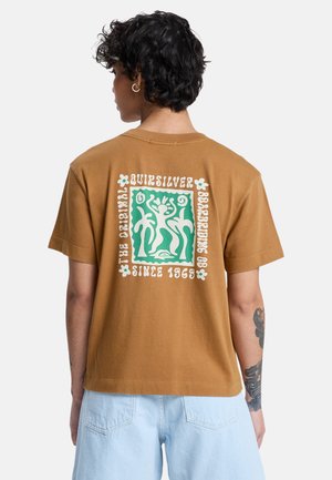 STANDARD - T-Shirt print - tobacco brown
